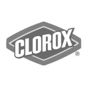 logo-clorox-grey Clorox logo.