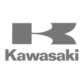 logo-kawasaki-grey Kawasaki logo.
