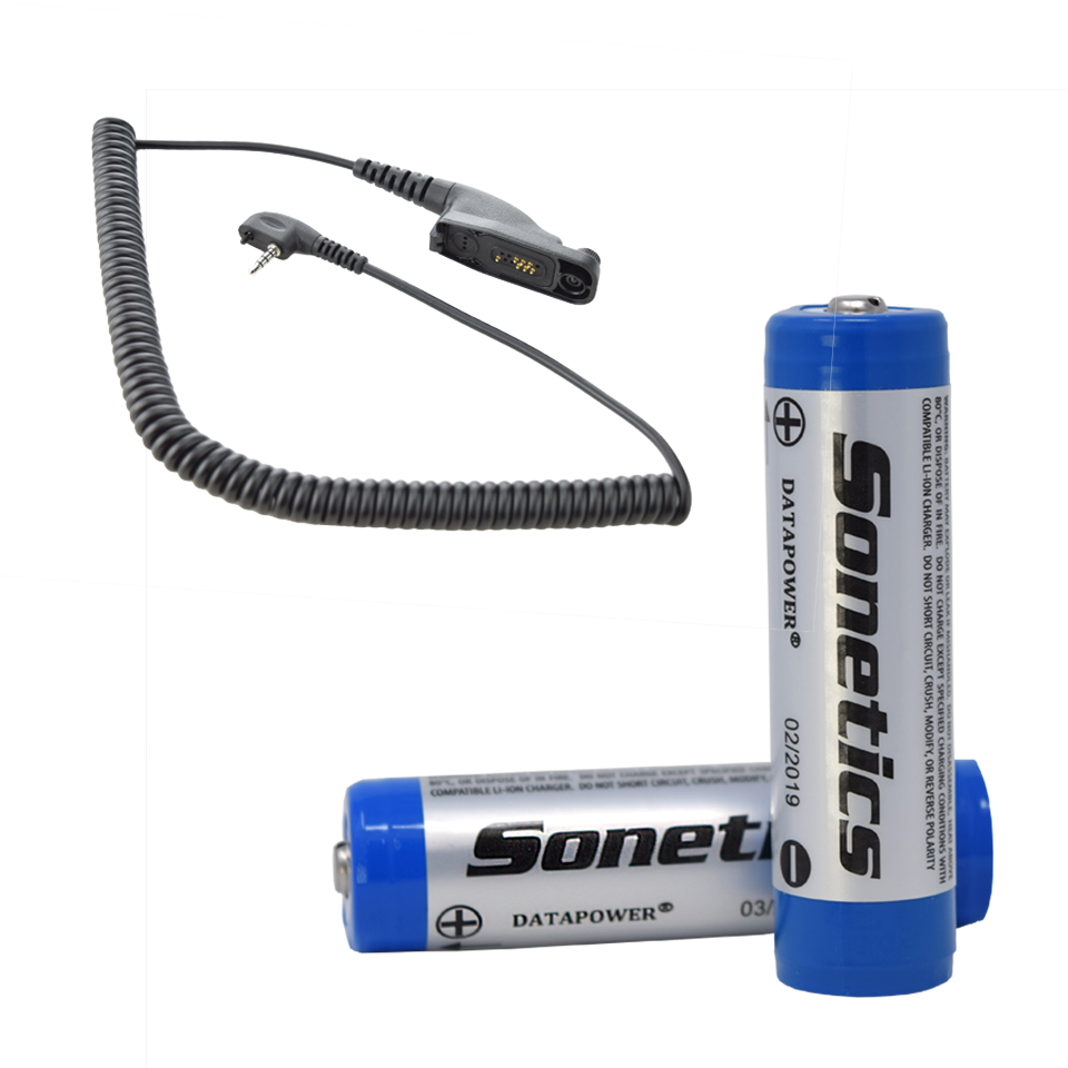 Batteries and radio interface adapter.