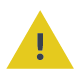 Warning icon.