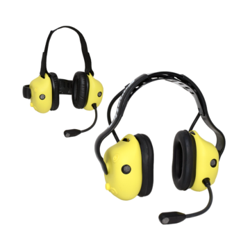 Pair of Apex Team Wireless Headsets.