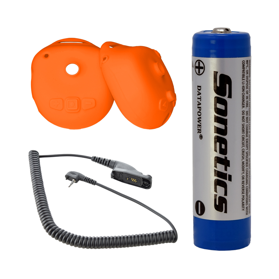 Accessories such as batteries, adapters, and ruggedizers.