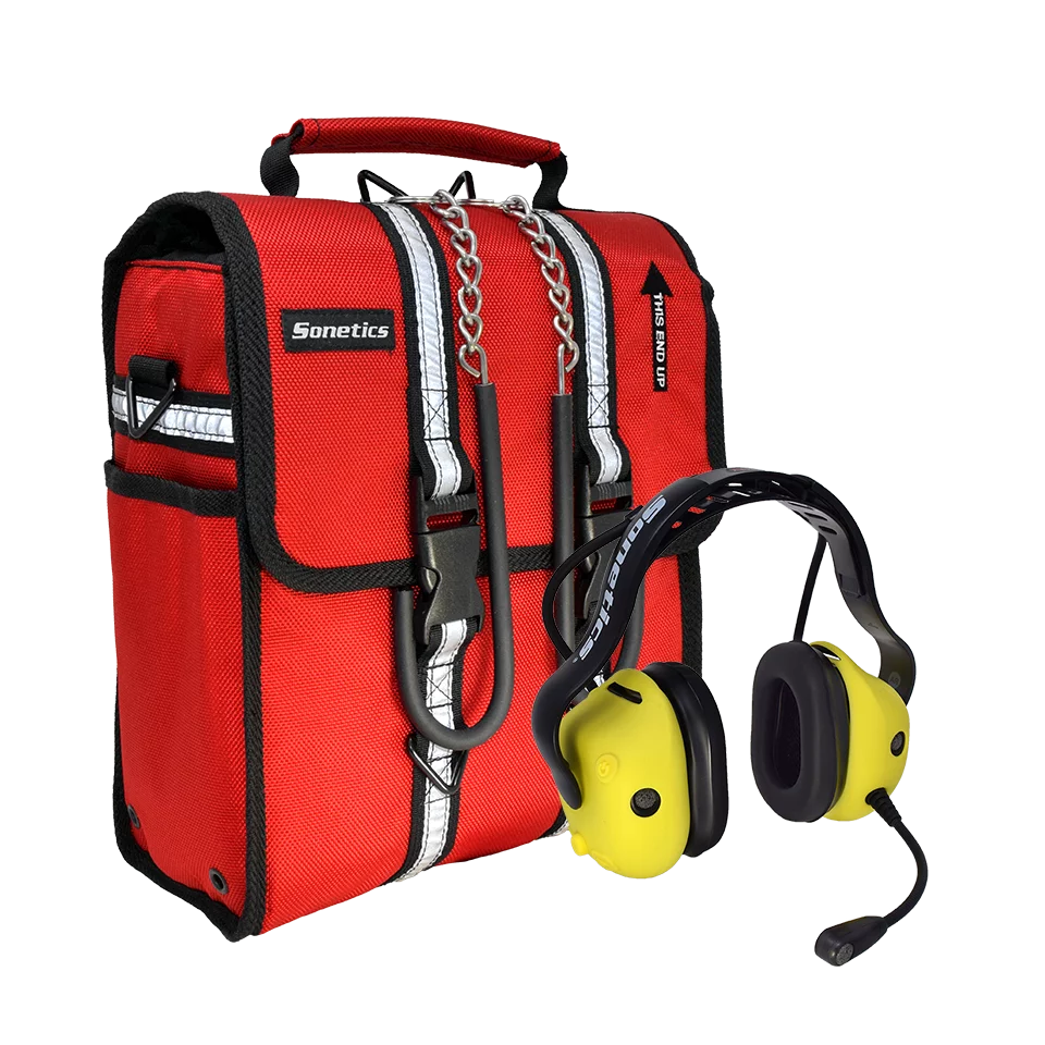 SCH310 ComHub with Apex Team Wireless Headset.