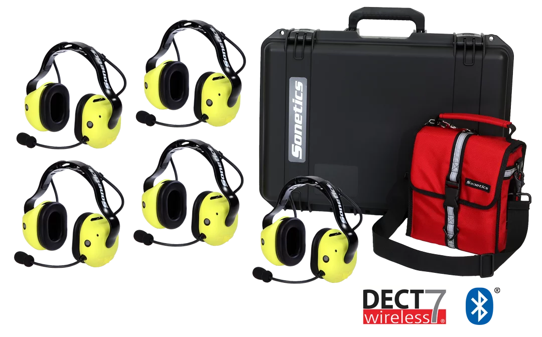 5-User Portable Wireless System.